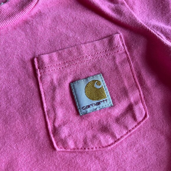Carhartt pink pocket onesie 12m - Picture 3 of 6
